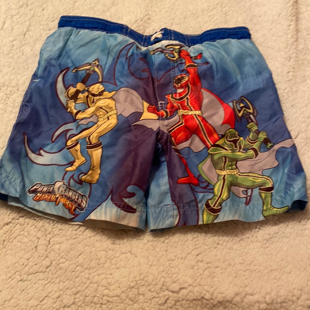 Power Rangers Mystic Force Swim Trunks Size 5